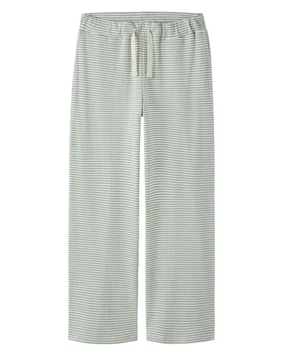 Name it - NKFKommaku Wide Bukser - Green Milieu